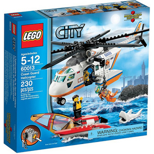 lego/乐高 60013 城市系列 海岸警卫队直升机 2013 积木 玩具