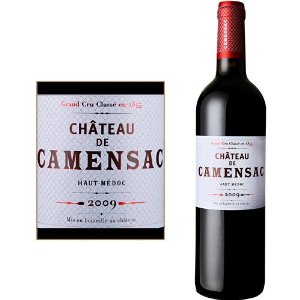 chateau camensac 卡门萨克酒庄 卡门萨庄园正牌干红葡萄酒 2009