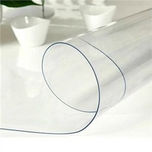 pvc桌布透明软质玻璃防水餐桌台布塑料桌垫免洗水晶板防油茶几垫1.2厚