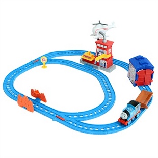 托马斯和朋友 电动火车系列 蓝山轨道套装 儿童情景轨道玩
