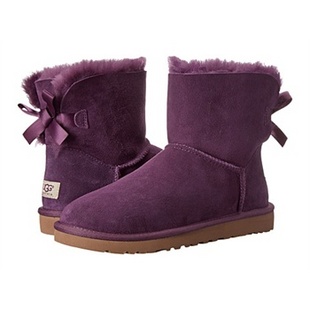 ugg2015新款女鞋靴子mini bailey bow专柜正品